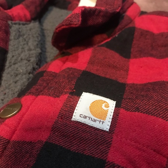 Carhartt Sherpa button up full of life just been in storage - Picture 3 of 5